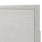 Furniture of America Klasiin Rustic White Wood Panel Bed