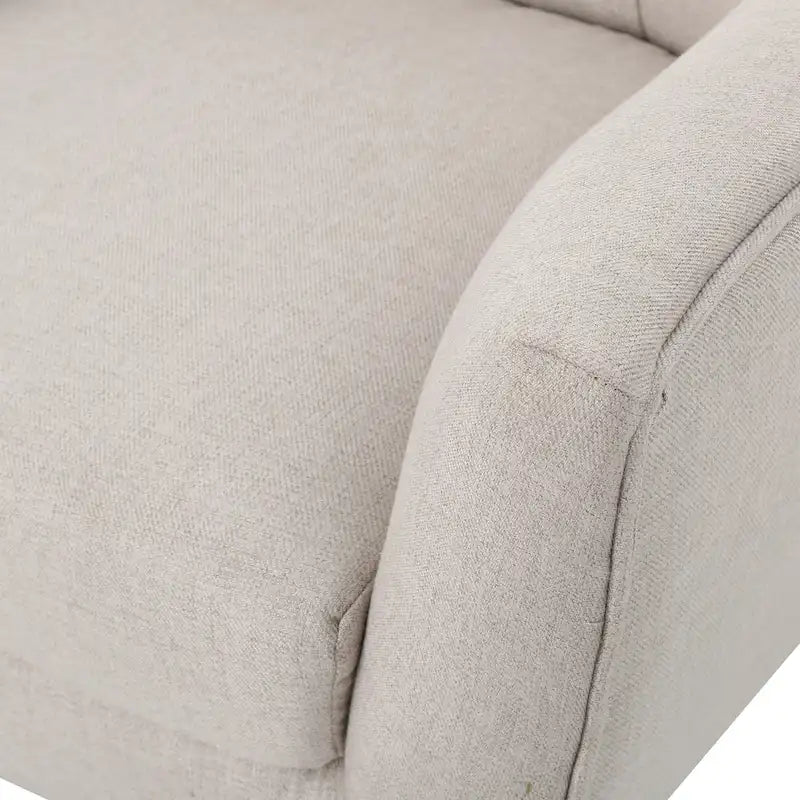 Fauteuil d'appoint à oreilles mi-century gris/vert sarcelle/blé, capitonné, une place