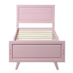 Lit plateforme en bois