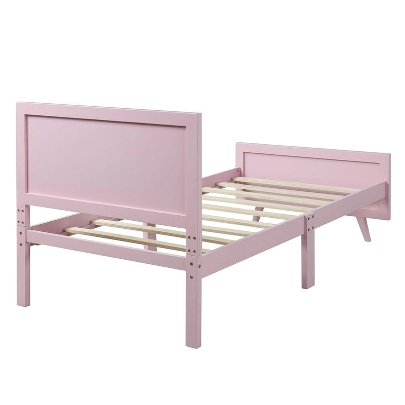 Lit plateforme en bois