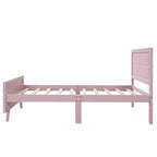 Lit plateforme en bois