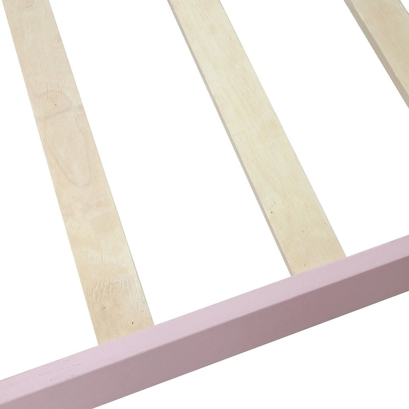 Lit plateforme en bois