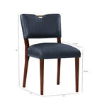 Velvet & Faux Leather 5-Piece Round Dining Set, Seats 4 – Walnut Finish