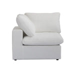 Grey / Black / White, U-Shape Modular Sectional Sofa with Ottoman, Seats 6