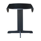 Brown / Linen White / Black / Espresso Drop Leaf Round Dining Table for 2