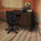 Bureau à piédestal simple 42 po – Acajou / Cerisier / Gris cendré, 1 place