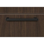 Bureau à piédestal simple 42 po – Acajou / Cerisier / Gris cendré, 1 place