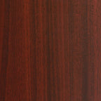 Bureau à piédestal simple 42 po – Acajou / Cerisier / Gris cendré, 1 place