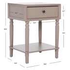 Table d'appoint Louetta SAFAVIEH - 45,7 cm L x 38,1 cm P x 61 cm H