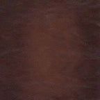 Causeuse en cuir pleine fleur gris cendré / marron caramel, 2 places, capitonnée avec garniture cloutée